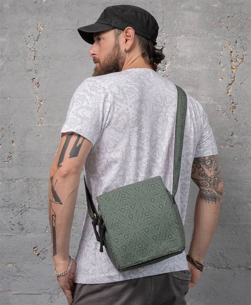 Seed Of Life Umhängetasche, Seitentasche, Sacred Geometry Tasche, Frauen Crossbody Herren Tasche von IIISOLIII