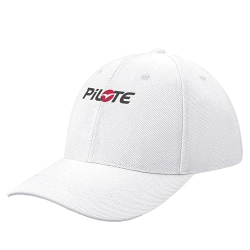 Basecap Pilote Motorhome Classic T-Shirt Baseball Cap Sommermütze Wild Ball Hat Custom Hat schwarz Damen Herren von IIOGRAAW