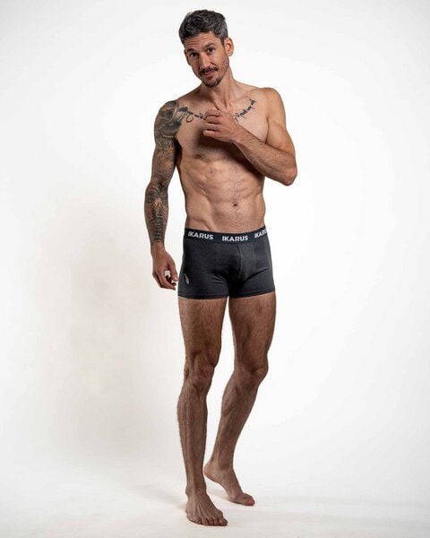 IKARUS Herren Boxershorts Bio-Baumwolle & Modal 2er Pack von IKARUS