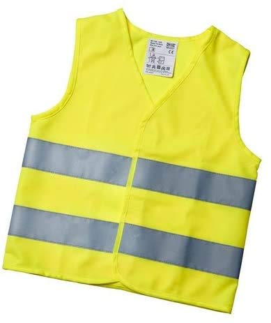 IKEA PATRULL Kinder-Warnweste (7-12 Jahre), Gelb (Europanorm EN 1150) von IKEA