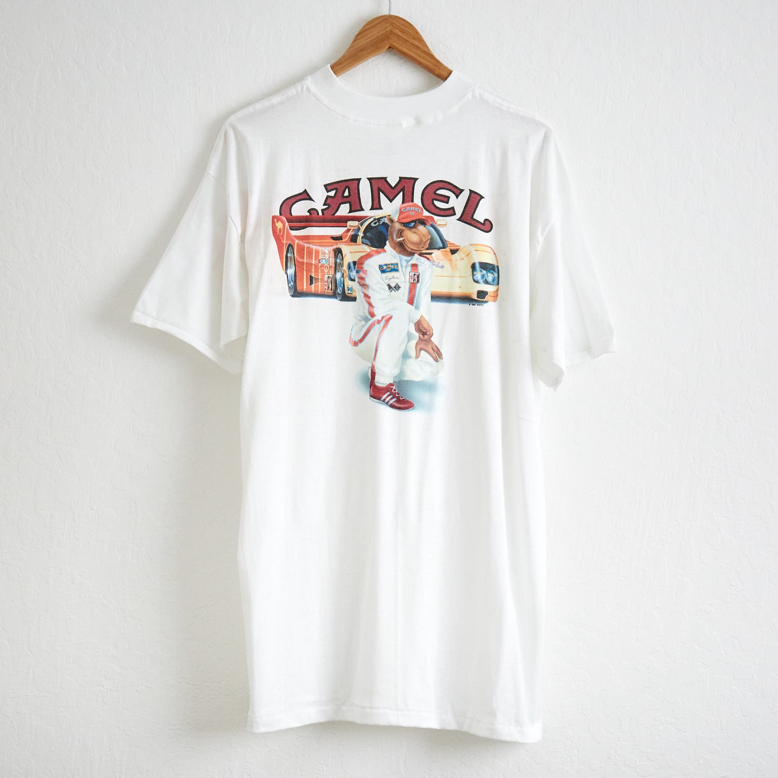 Vintage 1993 Camel Zigaretten T-Shirt Joe Motorsports Racing, Deadstock Xl Vintage 1993 Camel Zigaretten T-Shirt Joe Motorsports Racing, Deadstock Xl von IKEBOOTH