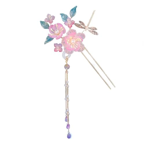Tassel Haarstäbchen Quaste Haarnadel Libelle Chinesischen Stil Blume Schmuck Haar Stick for Frauen Mädchen Hanfu Elegante Accessoires Tassel Haarstäbchen Quaste Haarnadel Libelle Chinesischen Stil Blume Schmuck Haar Stick for Frauen Mädchen Hanfu Elegante Accessoires von IKFGTJRE
