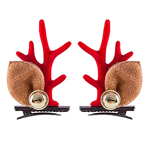 Haarspange Große Dicke Haarschmuck Kreative Weihnachten Haarnadel Geschenk Kleine Haarnadel Weihnachten Paar A Mode Kinder Pulver Gold Home DIY Big Banana Clips Haar für Dickes Haar von IKFIVQD