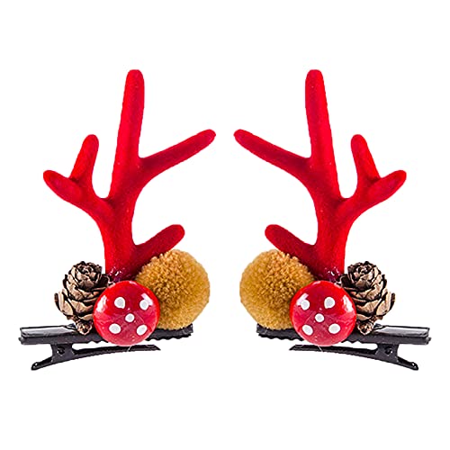 Haarspange Große Dicke Haarschmuck Kreative Weihnachten Haarnadel Geschenk Kleine Haarnadel Weihnachten Paar A Mode Kinder Pulver Gold Home DIY Big Banana Clips Haar für Dickes Haar von IKFIVQD