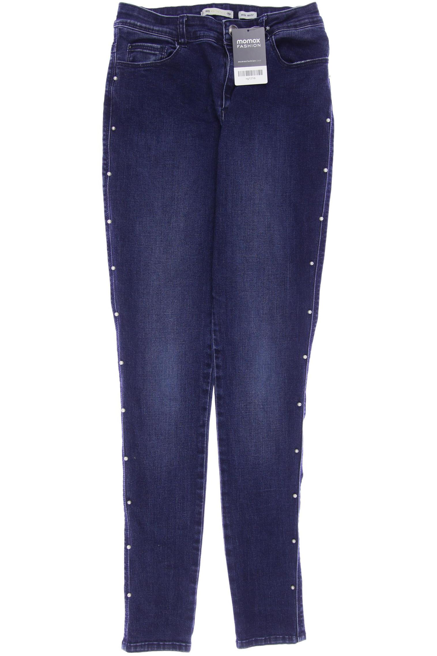 IKKS Damen Jeans, marineblau von IKKS