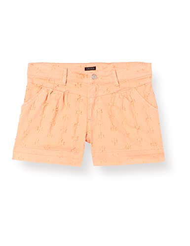 IKKS Jungen Denim Couleur Abricot À Pinces Ajouré Xu26092.75 Shorts, Aprikose, 98 von IKKS