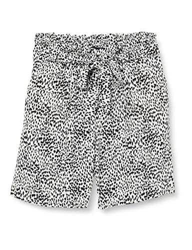 IKKS Jungen Fluide Imprimé Cœurs Noirs Sur Fond Blanc Xu26054.19 Shorts, Cassé Imp. Herzen, 164 von IKKS