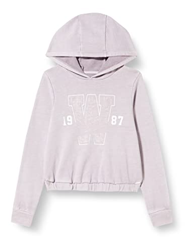 IKKS Jungen Sweat À Capuche Violet À Message Xu15044.30 Kapuzenpullover, Parma, 8 Jahre von IKKS