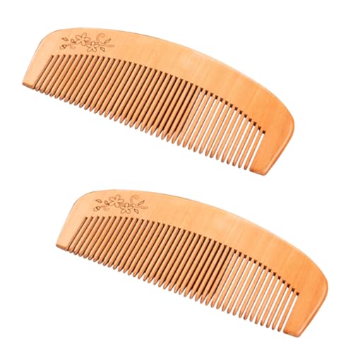 IKOPFLN Holzkamm Haarkamm Entbindungskamm Holz weibliche Entbindungskamm Entbindungskamm Entbindungswerkzeug, geeignet für werdende Mütter und schwangere Frauen von IKOPFLN