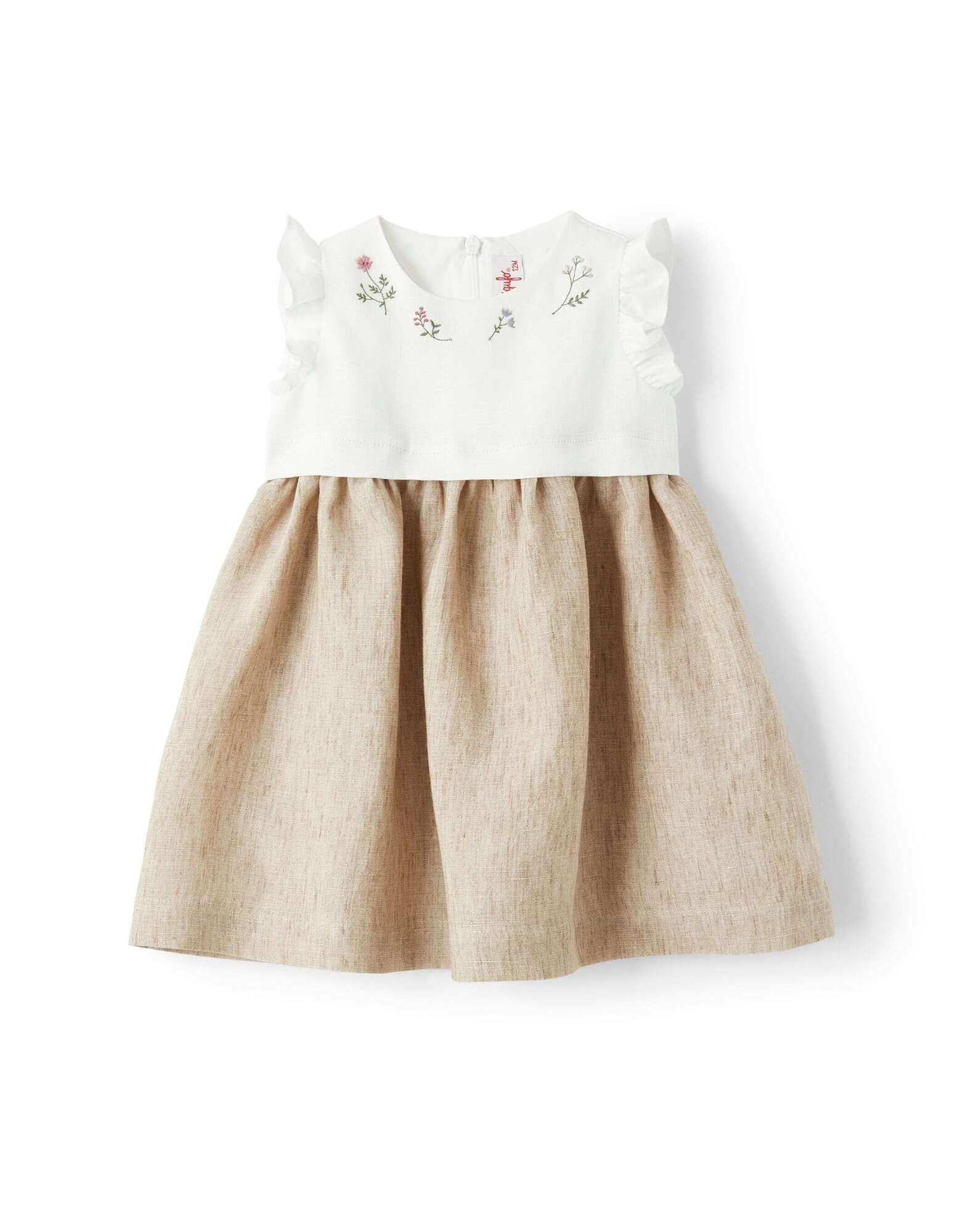 IL GUFO Babykleid Kinder Beige von IL GUFO