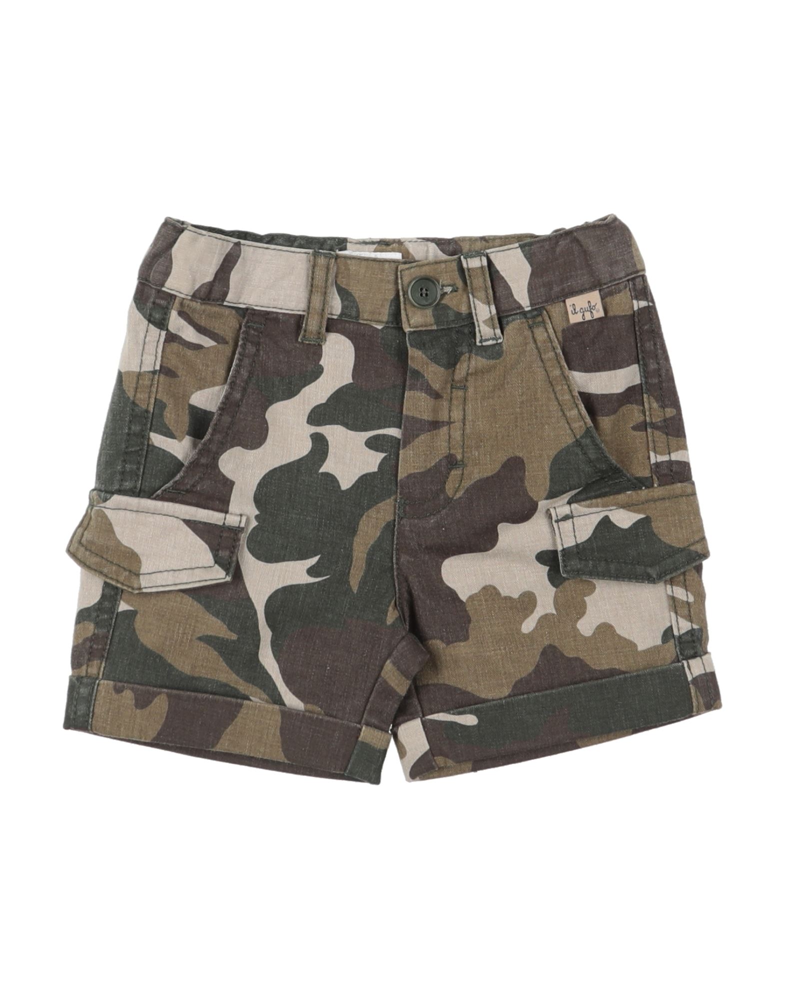 IL GUFO Shorts & Bermudashorts Kinder Militärgrün von IL GUFO