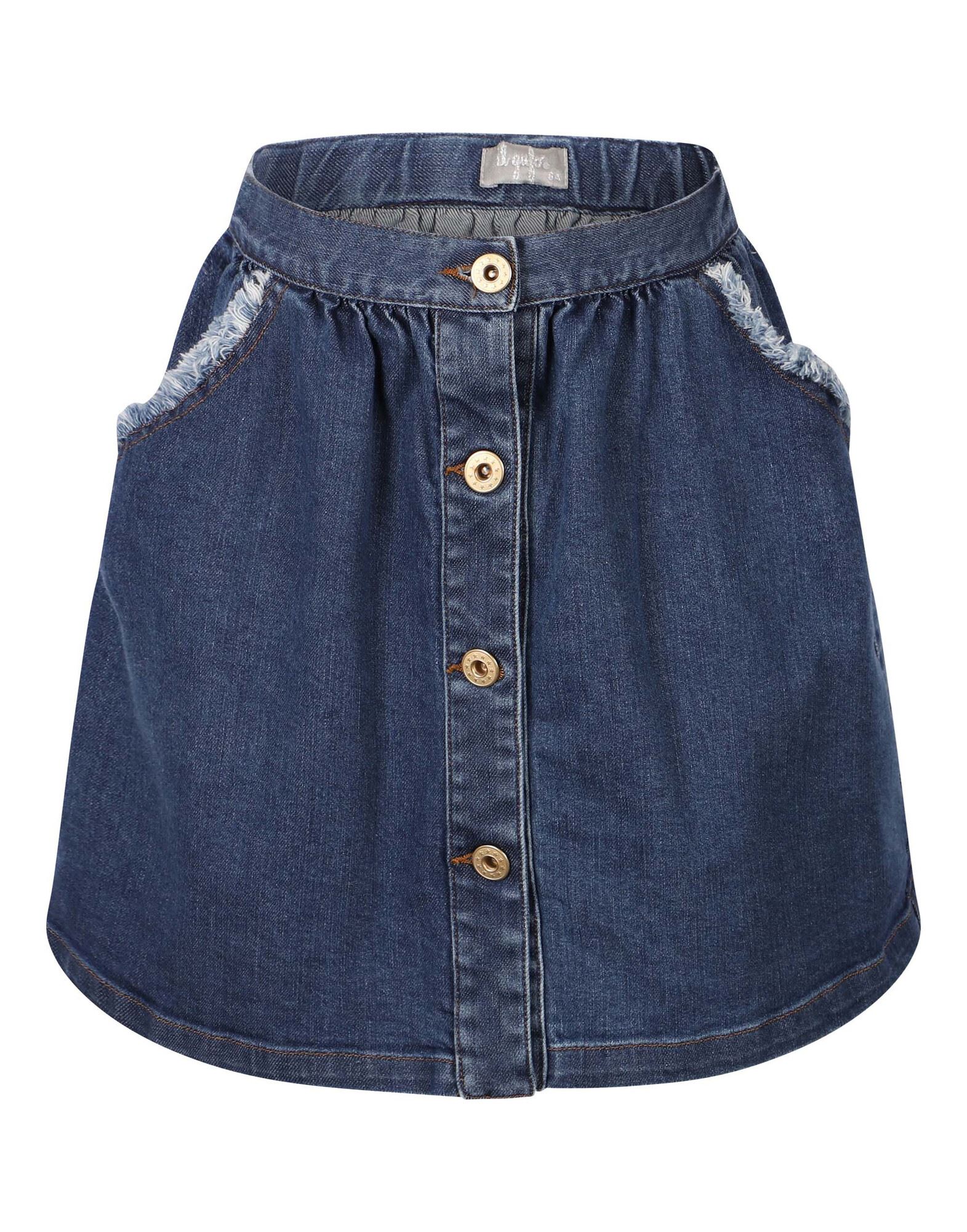 IL GUFO Jeansrock Damen Blau von IL GUFO