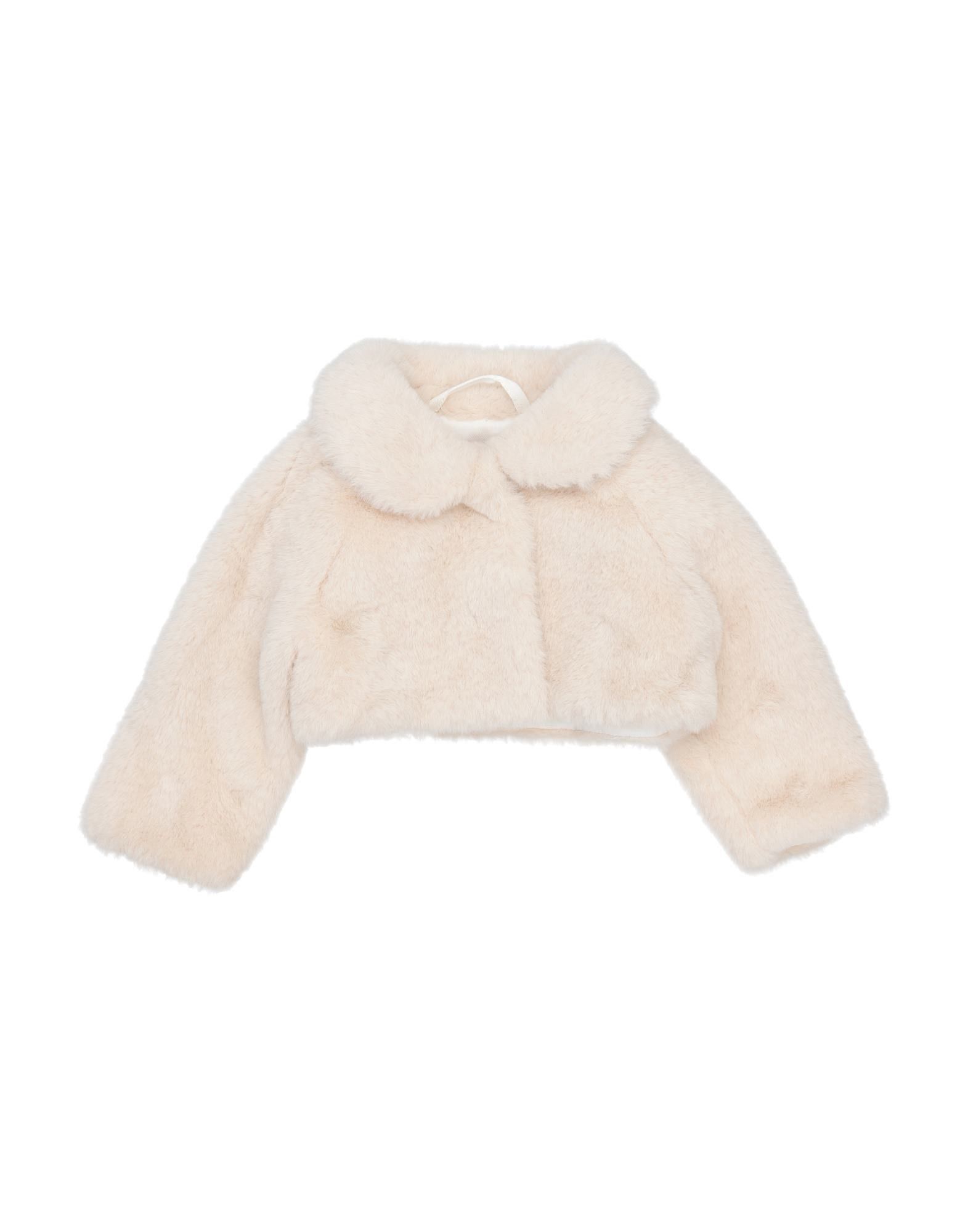 IL GUFO Shearling- & Kunstfell Kinder Elfenbein von IL GUFO