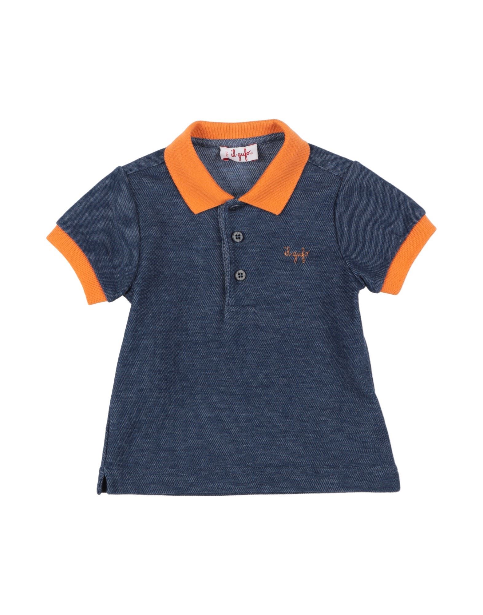 IL GUFO Poloshirt Kinder Taubenblau von IL GUFO