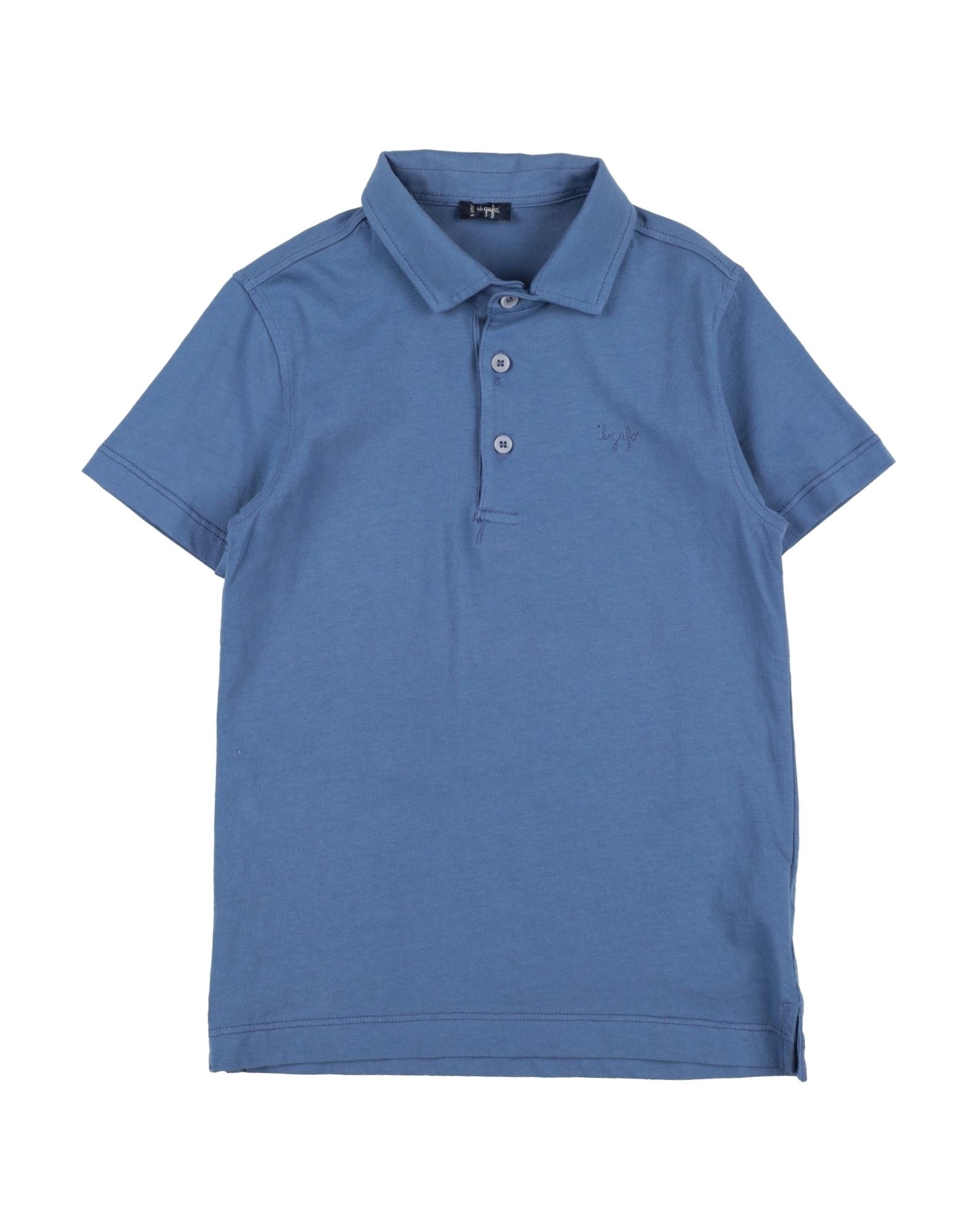 IL GUFO Poloshirt Kinder Taubenblau von IL GUFO