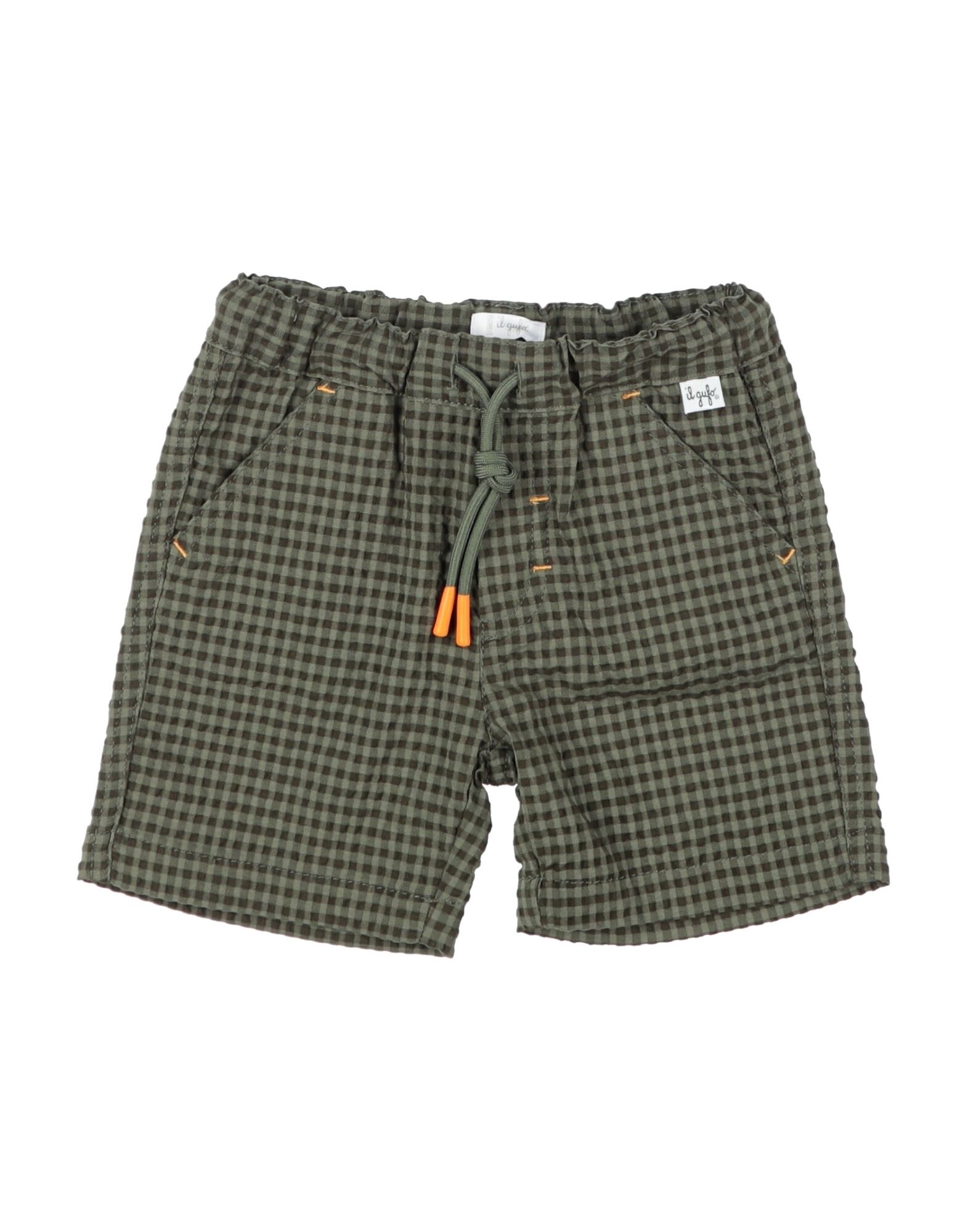 IL GUFO Shorts & Bermudashorts Kinder Militärgrün von IL GUFO