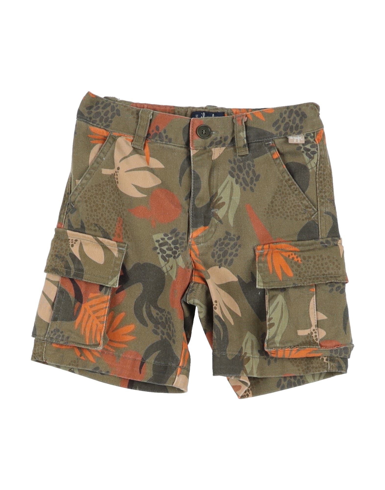 IL GUFO Shorts & Bermudashorts Kinder Militärgrün von IL GUFO