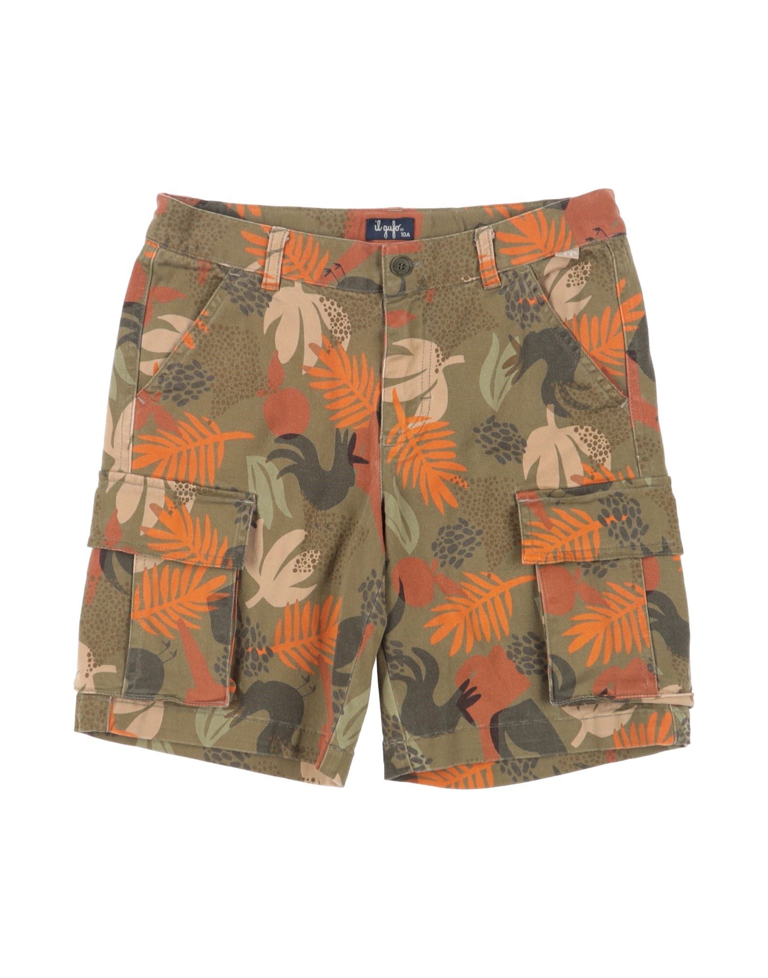 IL GUFO Shorts & Bermudashorts Kinder Militärgrün von IL GUFO