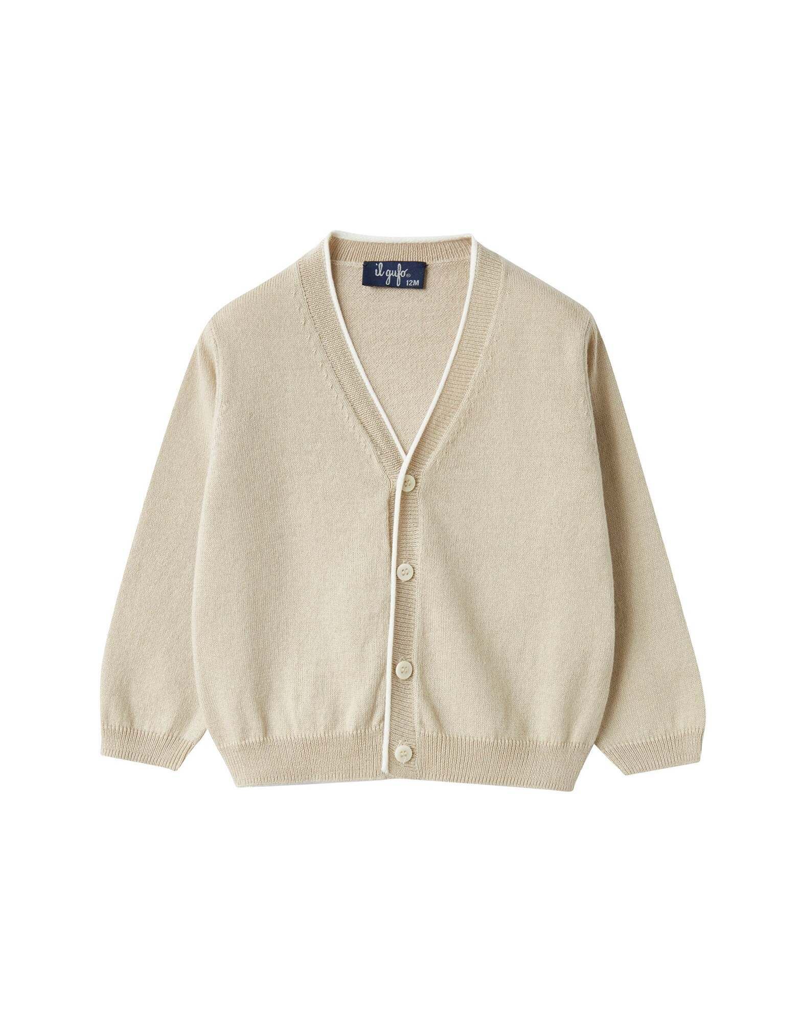 IL GUFO Strickjacke Kinder Beige von IL GUFO