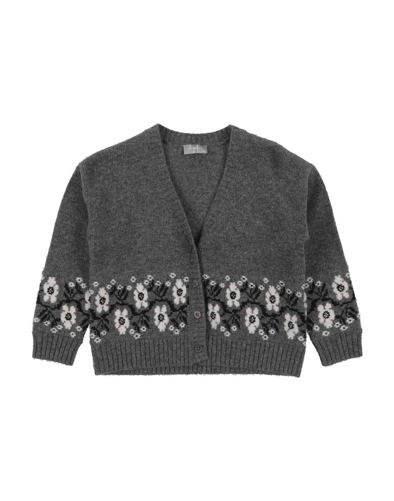 IL GUFO Strickjacke Kinder Grau von IL GUFO