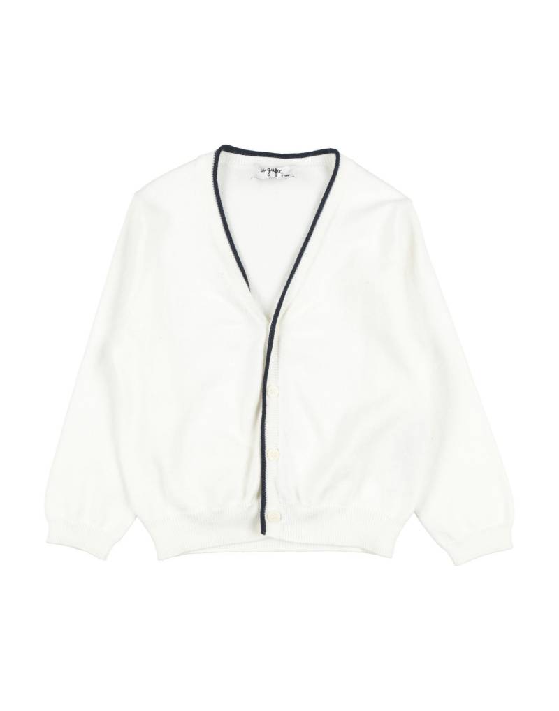 IL GUFO Strickjacke Kinder Weiß von IL GUFO