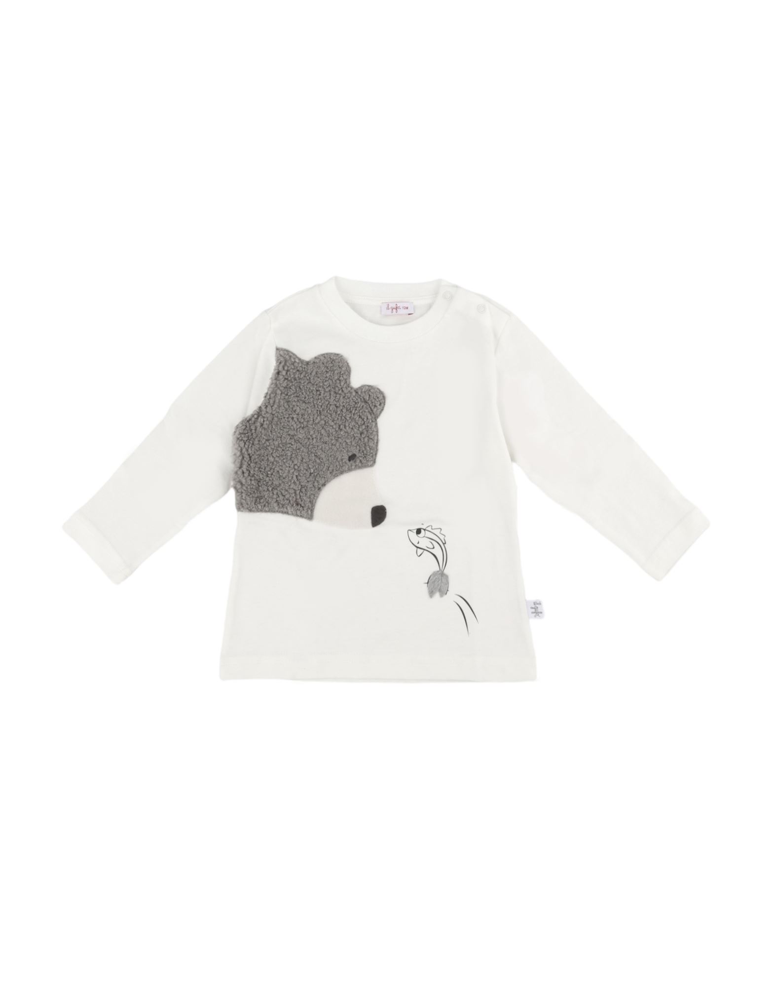 IL GUFO Sweatshirt Kinder Weiß von IL GUFO