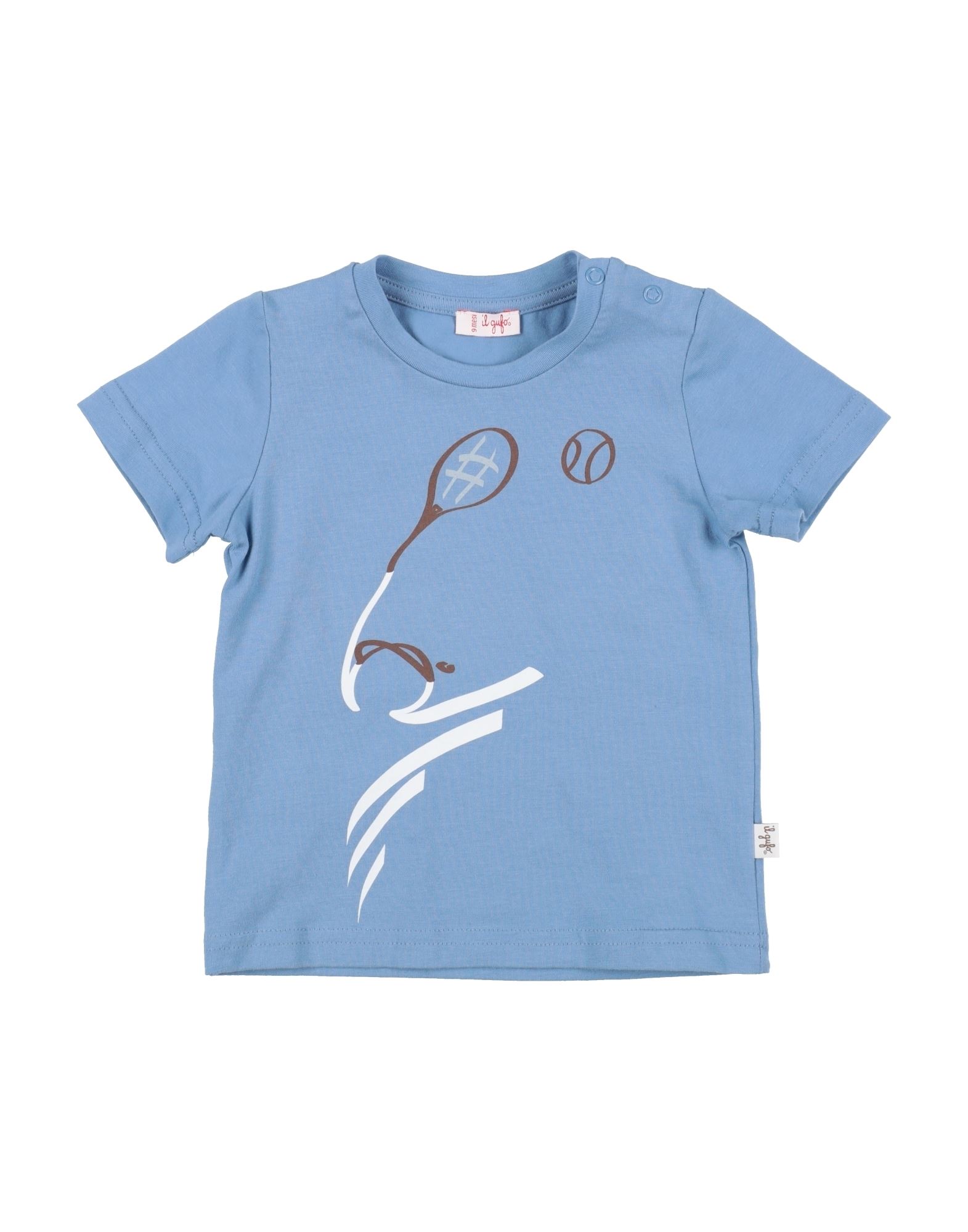 IL GUFO T-shirts Kinder Himmelblau von IL GUFO