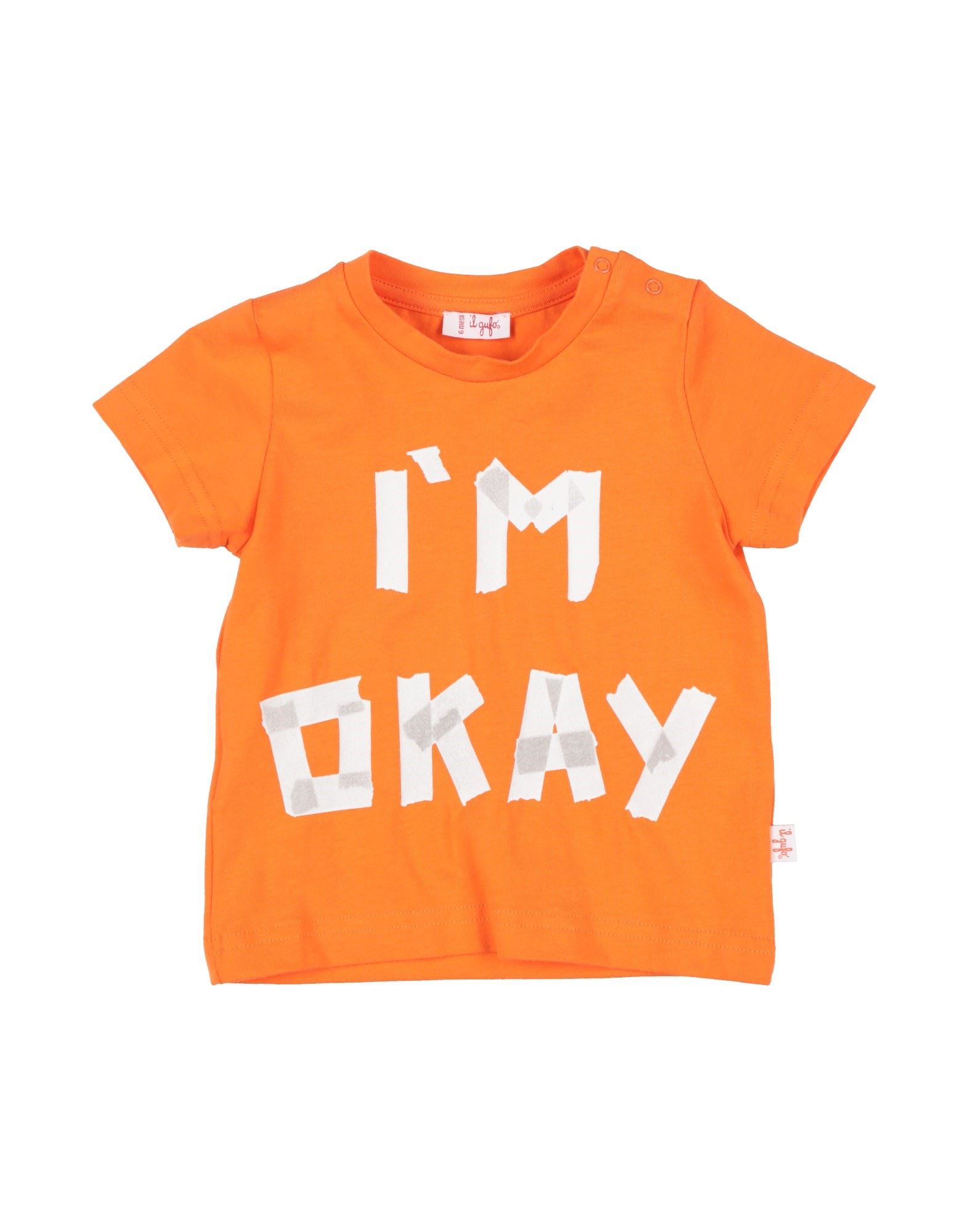 IL GUFO T-shirts Kinder Orange von IL GUFO