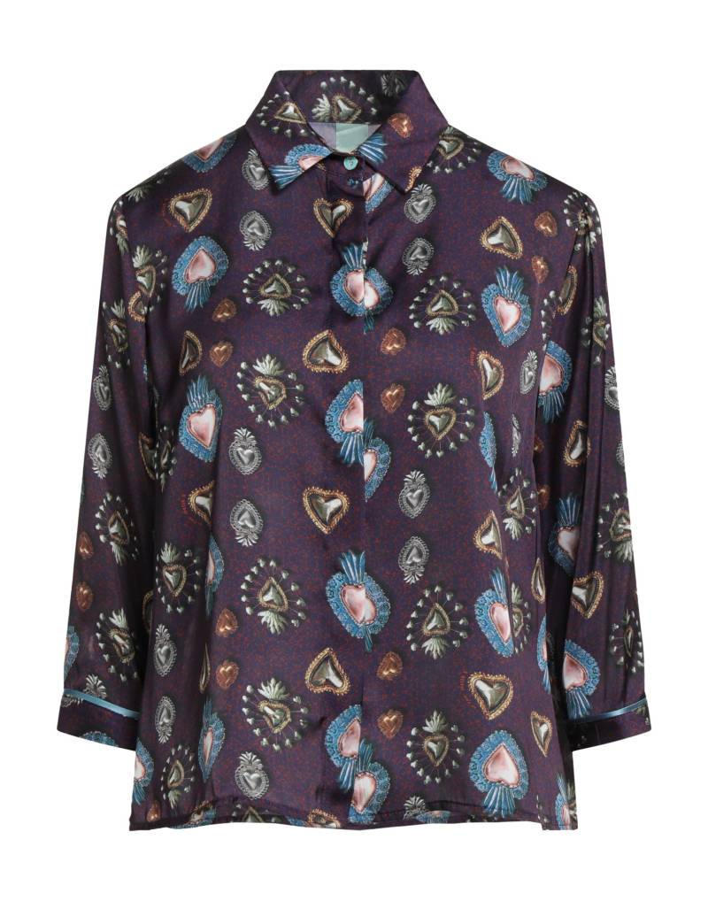 IL THE' DELLE 5 Hemd Damen Dunkelviolett von IL THE' DELLE 5