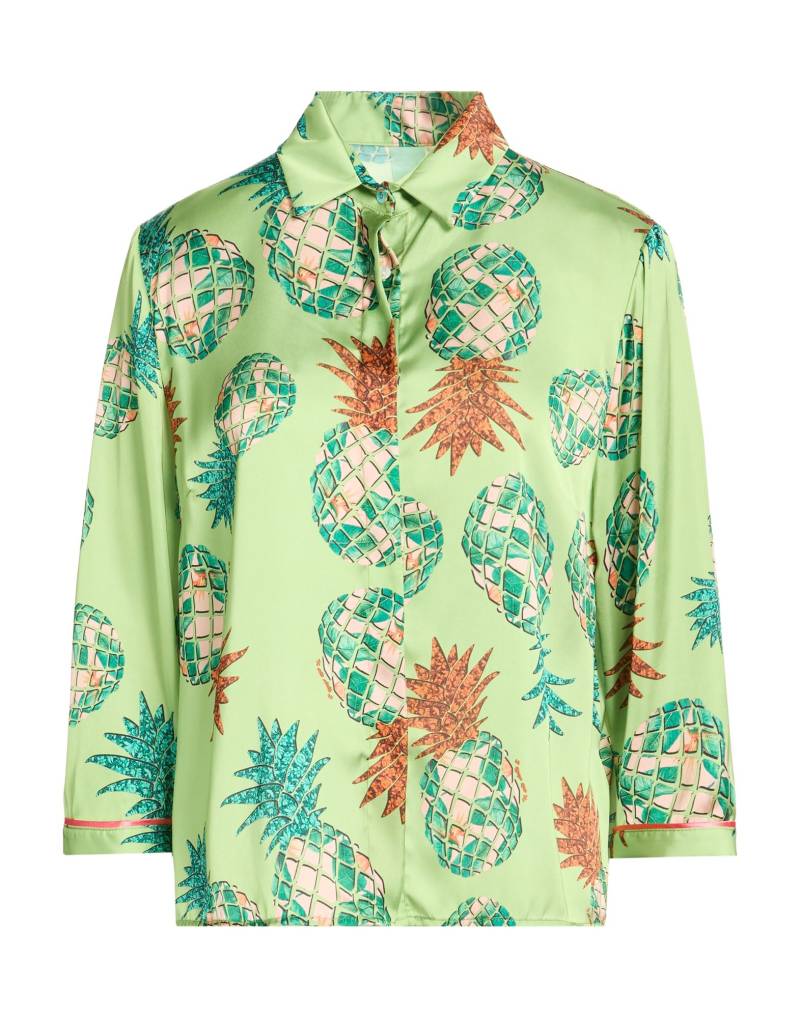 IL THE' DELLE 5 Hemd Damen Säuregrün von IL THE' DELLE 5