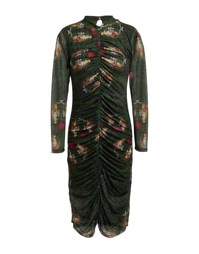 IL THE' DELLE 5 Midi-kleid Damen Militärgrün von IL THE' DELLE 5