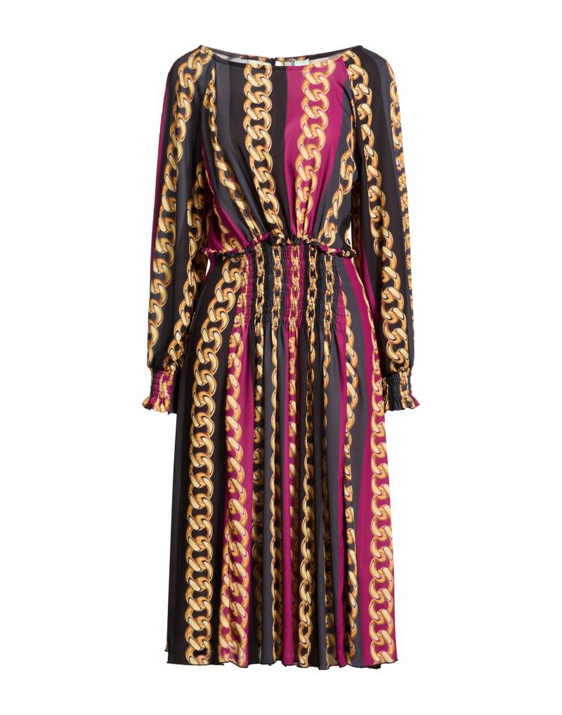 IL THE' DELLE 5 Midi-kleid Damen Purpur von IL THE' DELLE 5