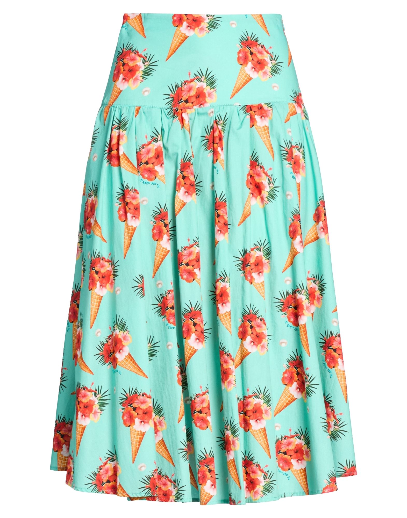 IL THE' DELLE 5 Midi-rock Damen Tūrkis von IL THE' DELLE 5