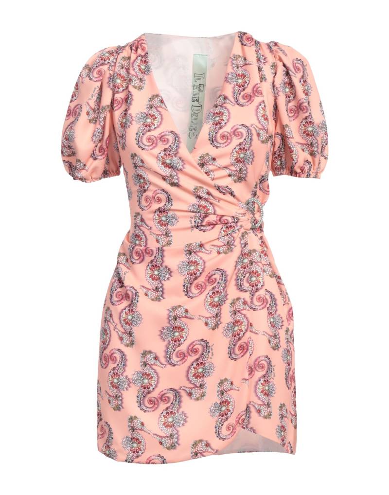 IL THE' DELLE 5 Mini-kleid Damen Lachs von IL THE' DELLE 5