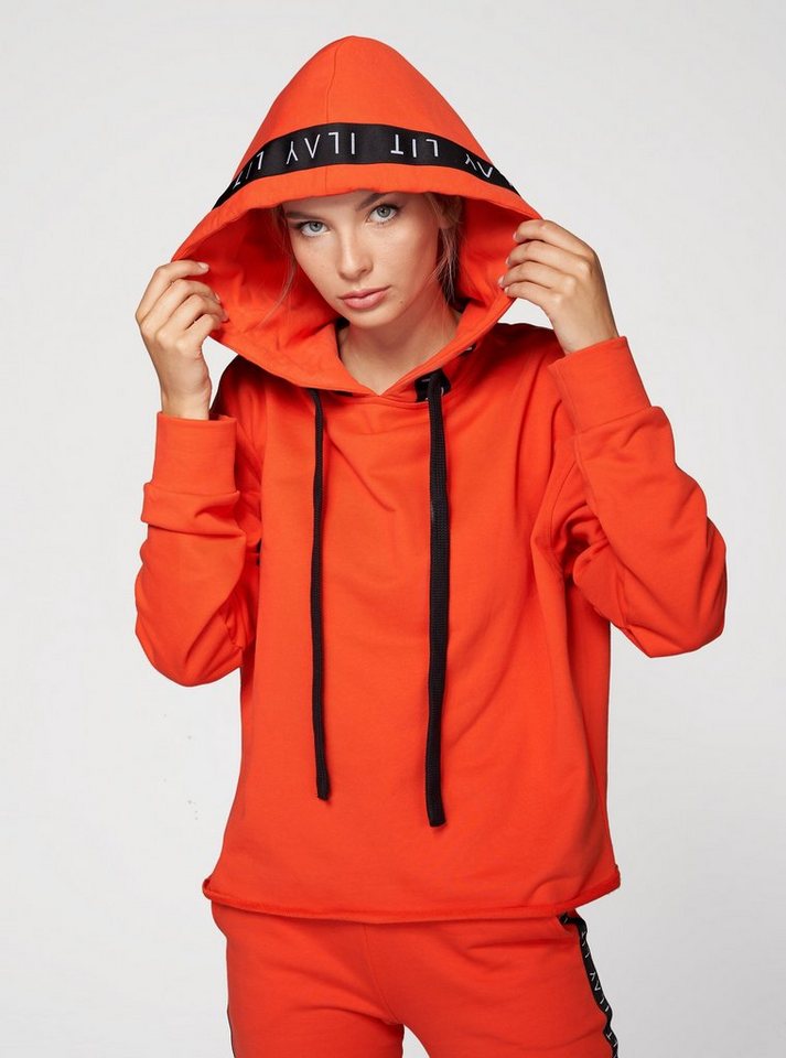 ILAY Lit Hoodie Holy Hoodie Coral von ILAY Lit