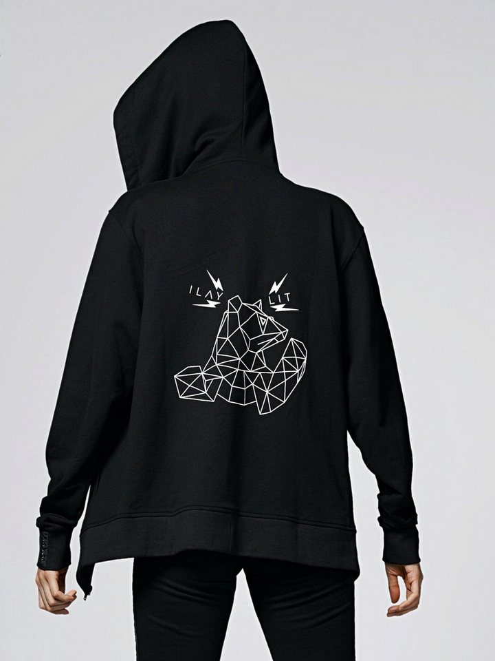 ILAY Lit Hoodie Ilay Lit Jacke Short mit Logo Bär von ILAY Lit