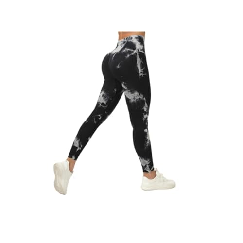 Cellulu Anti Cellulite Leggings, 3D Cellular Leggings Damen – High Waist Kompressions-Shaping, 3D-Slim Effekt Für Straffere Haut (Schwarz-A,XL) von ILESTDG
