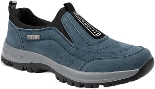 ILESTDG OrthoMotion Naturstep Orthopädische Schuhe Ergonomischer Schuh Zur Schmerzlinderung,Spitzenfreie Wanderschuhe (49,Schwarz) von ILESTDG