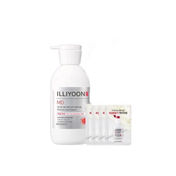 ILLIYOON - MD Red-ltch Care Cream + MD Red-Itch Oil Special Set - 330ml+5ml x4 von ILLIYOON