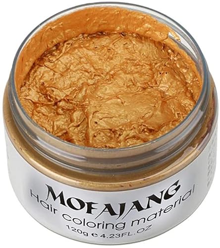 ILOVEDIY Haar Wachs Unisex DIY Hair Wax Haarstyling Haarwachs Schlamm Wasser Gel Haar Styling Modellierung Haar Forming (Gold) von ILOVEDIY