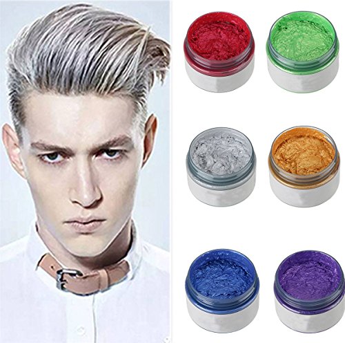 ILOVEDIY Haar Wachs Unisex DIY Hair Wax Haarstyling Haarwachs Schlamm Wasser Gel Haar Styling Modellierung Haar Forming (Lila) von ILOVEDIY