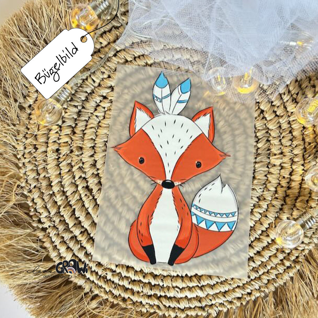 Bügelbild Fuchs Waldtier Boho A5 - Dtf Transfer Bügelpatch Zum Aufbügeln Applikation Patch Ilovegrowi Bügelbild Fuchs Waldtier Boho A5 - Dtf Transfer Bügelpatch Zum Aufbügeln Applikation Patch Ilovegrowi von ILOVEGROWIde