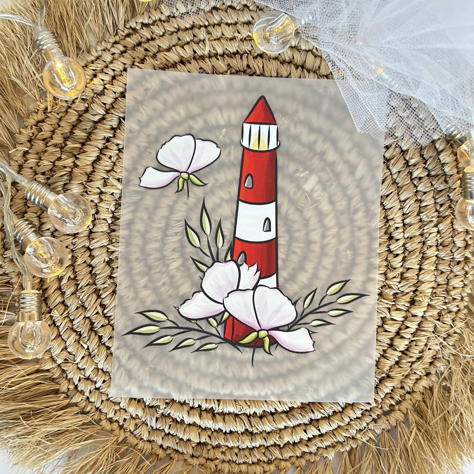 Bügelbild Leuchtturm Maritim A5 - Dtf Transfer Bügelpatch Zum Aufbügeln Applikation Patch Ilovegrowi Bügelbild Leuchtturm Maritim A5 - Dtf Transfer Bügelpatch Zum Aufbügeln Applikation Patch Ilovegrowi von ILOVEGROWIde
