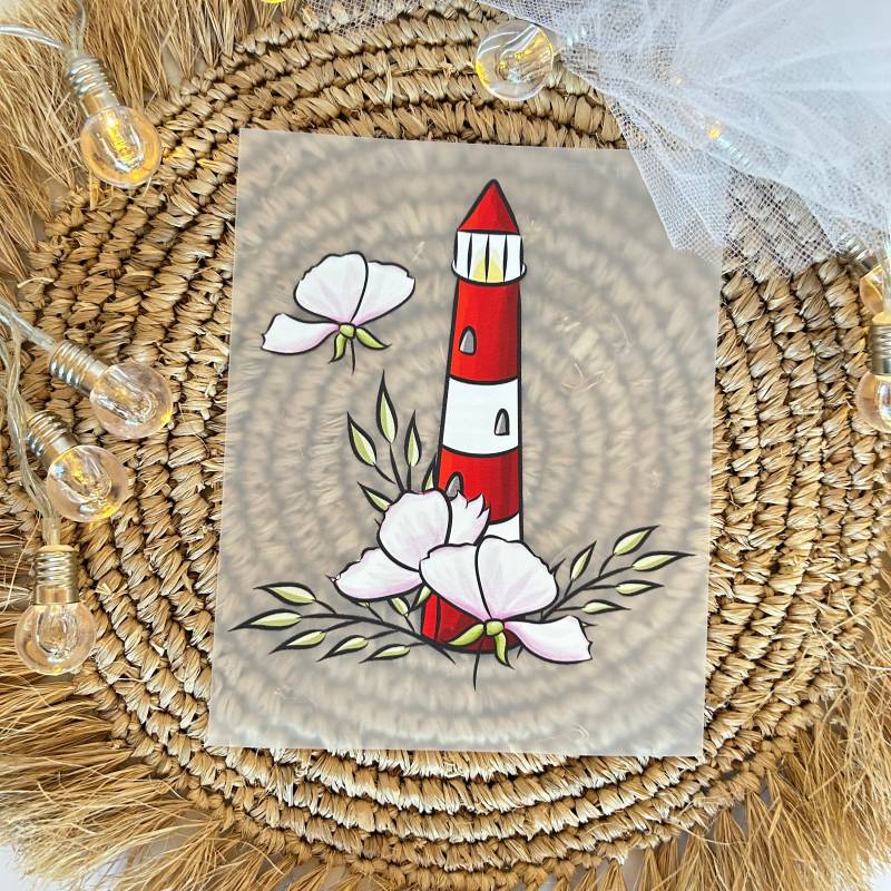Bügelbild Leuchtturm Maritim A5 - Dtf Transfer Bügelpatch Zum Aufbügeln Applikation Patch Ilovegrowi Bügelbild Leuchtturm Maritim A5 - Dtf Transfer Bügelpatch Zum Aufbügeln Applikation Patch Ilovegrowi von ILOVEGROWIde