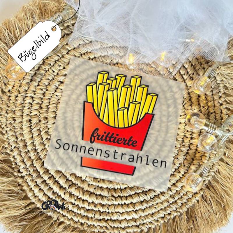 Bügelbild Pommes Fites von ILOVEGROWIde