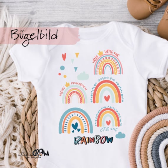 Bügelbild Regenbogen Set - Dtf Qualität Bügelbild Regenbogen Set - Dtf Qualität von ILOVEGROWIde