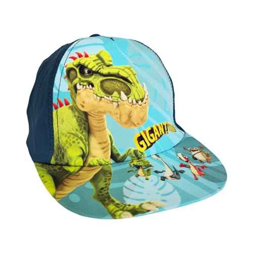 ILS I LOVE SHOPPING Baseballhut für Mädchen, Kinderhut mit Schirm, T-Rex Dinosaurier, Einheitsgröße von ILS I LOVE SHOPPING