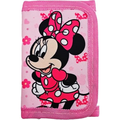 ILS I LOVE SHOPPING Geldbörse für Kinder und Jugendliche Geldbörse mit Münzfach und Kartenhalter für MINNIE MOUSE Mickey Mouse von ILS I LOVE SHOPPING