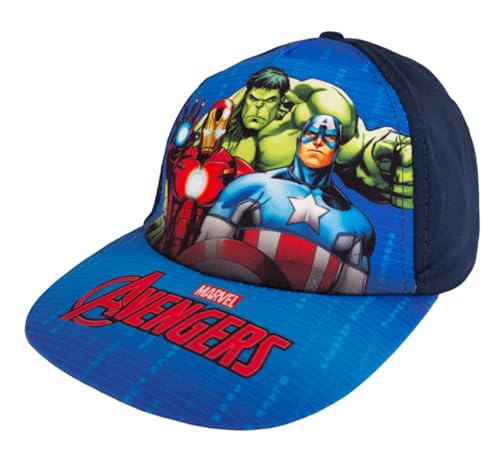 ILS I LOVE SHOPPING Jungen/Kinder Schirmmütze Verstellbare Baseballmütze, Avengers Hulk, Einheitsgröße von ILS I LOVE SHOPPING