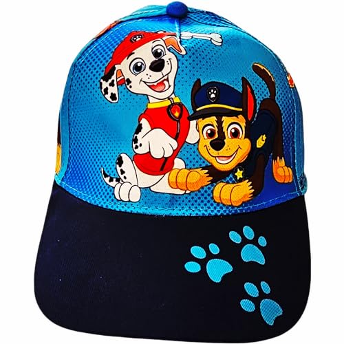 ILS I LOVE SHOPPING Jungen/Kinder Schirmmütze Verstellbare Baseballmütze, Paw Patrol, Einheitsgröße von ILS I LOVE SHOPPING